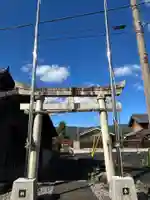 五明稲荷神社の鳥居