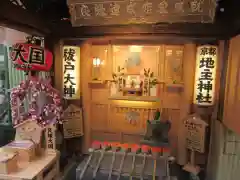 地主神社の本殿