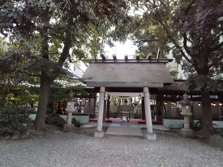 川越氷川神社の鳥居