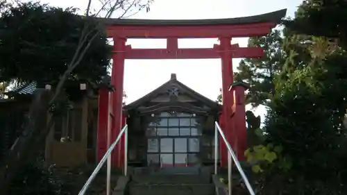 白山神社の鳥居