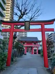 成子天神社の鳥居