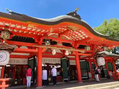 生田神社の本殿・本堂