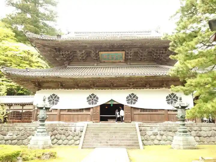 永平寺の本殿・本堂