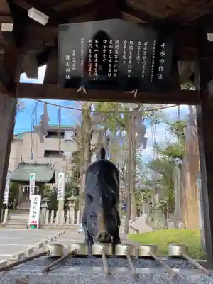 護王神社の手水舎