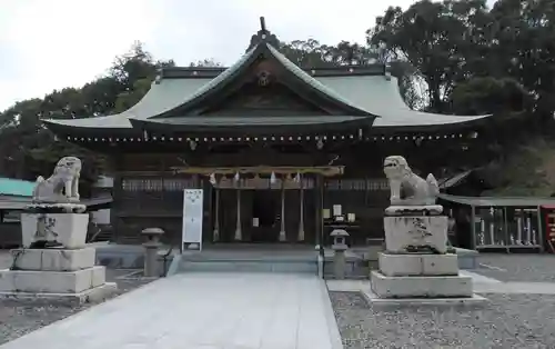 岡田神社の本殿・本堂
