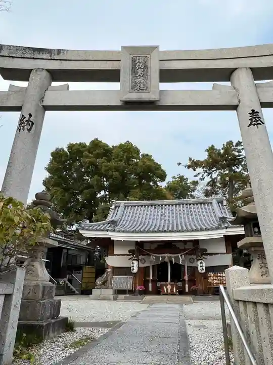 水堂須佐男神社の鳥居
