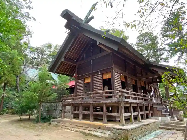 橘樹神社の本殿・本堂