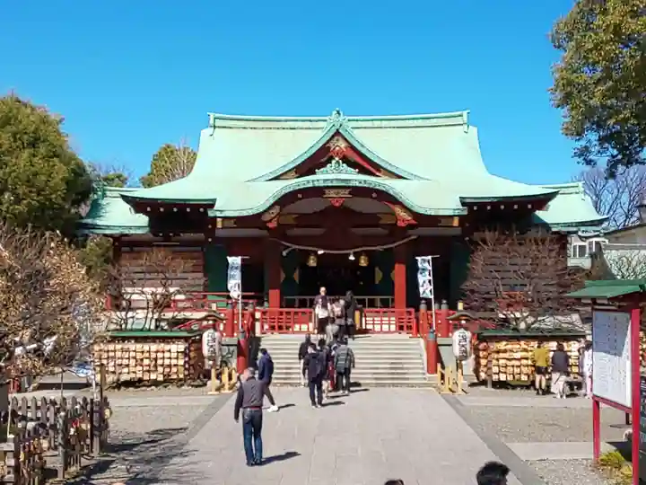 亀戸天神社の本殿・本堂