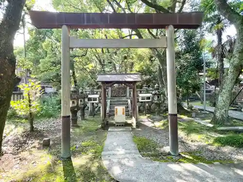 若宮神明社の鳥居