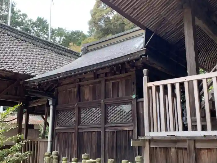 大歳神社の本殿