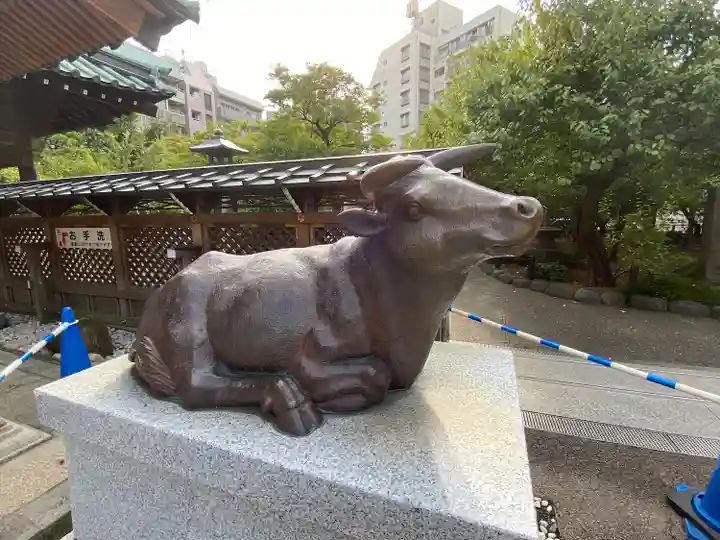 湯島天満宮の狛犬