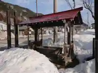 白山神社の手水舎