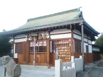 産土神社の本殿・本堂