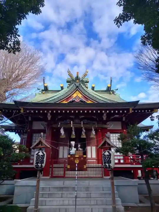 八劔神社の本殿・本堂