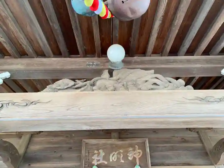 神明神社の芸術