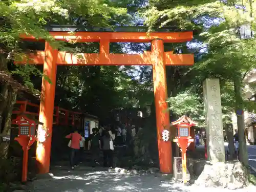 貴船神社の鳥居