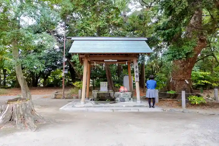 蒲神明宮の手水舎