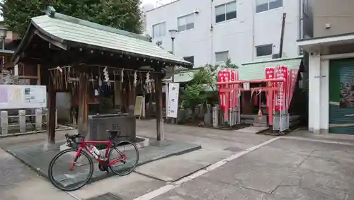 深川神明宮の手水舎