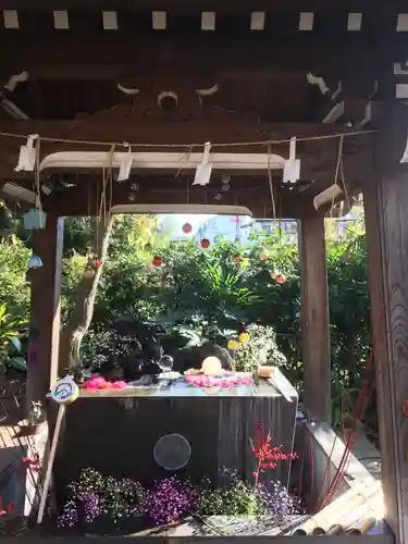 法輪寺の手水舎