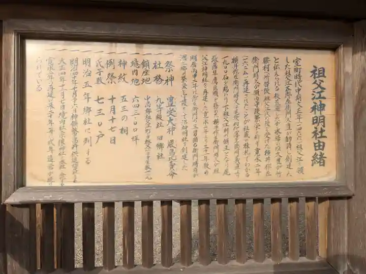 神明社(祖父江神明社)(愛知県)