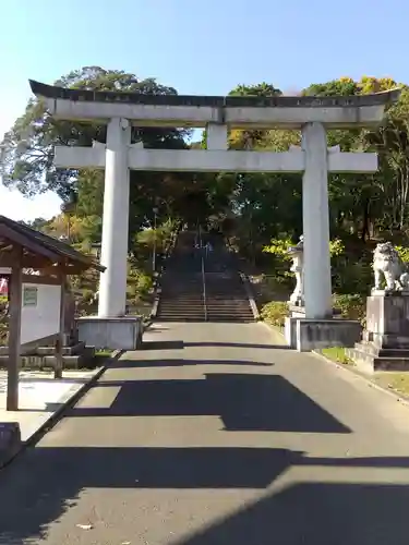 茨城縣護國神社の鳥居