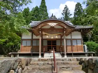 神峯山寺の本殿・本堂