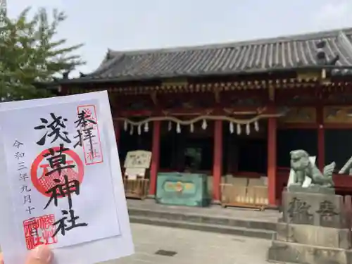 浅草神社の本殿・本堂