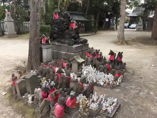 笠間稲荷神社の狛犬