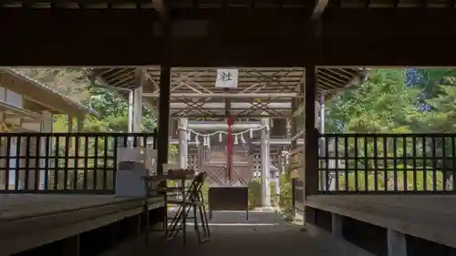 治田神社の本殿・本堂