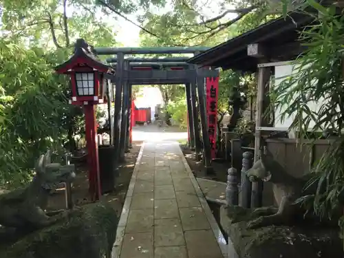 岡村天満宮の鳥居