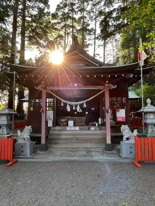 加江田神社の本殿・本堂