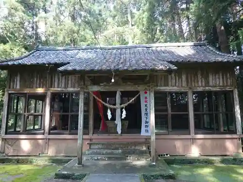 田ノ上八幡神社の本殿・本堂
