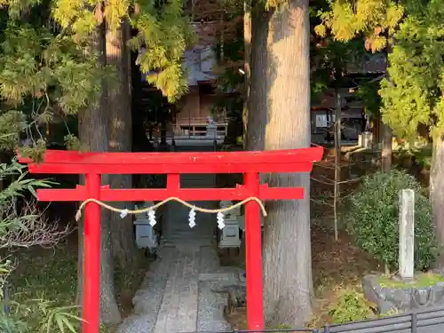 須山浅間神社の鳥居