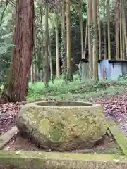 劔之宮王子神社の手水