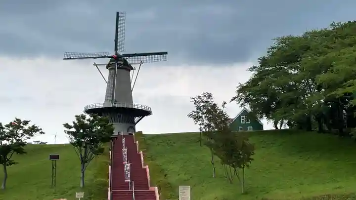 津島本宮社の周辺