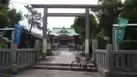 諏訪神社の鳥居