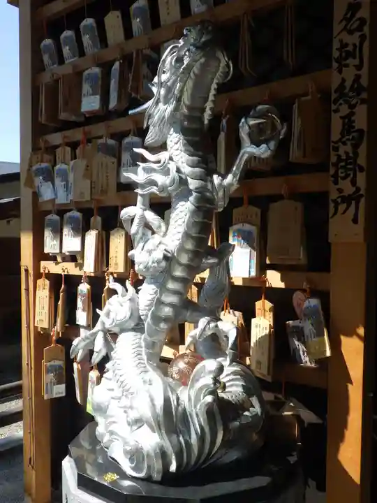 奥田神社の狛犬