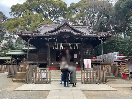 代々木八幡宮の本殿・本堂