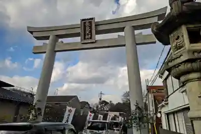 （長良）天神神社の鳥居
