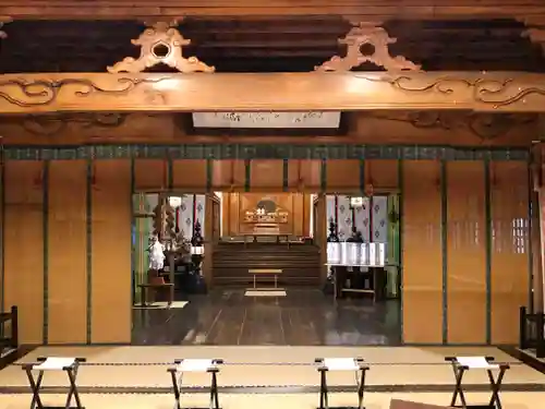 網走神社の本殿・本堂