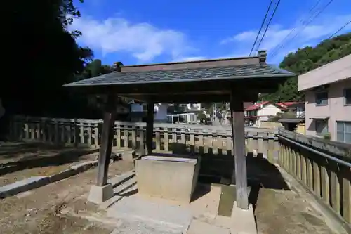 塩松神社の手水