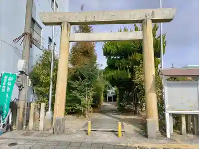 西神明社の鳥居