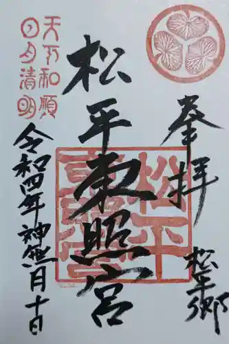 八幡神社松平東照宮(愛知県)