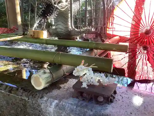 若宮神明社の手水舎