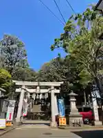 太子堂八幡神社の鳥居