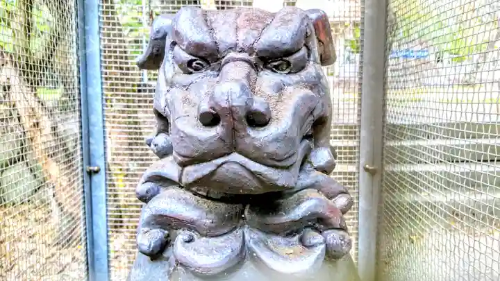 窯神神社の狛犬