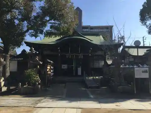 感田神社の本殿