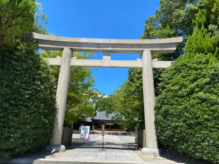 兵庫縣姫路護國神社の鳥居