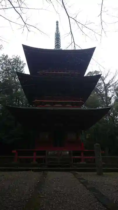 岩舟山高勝寺の塔