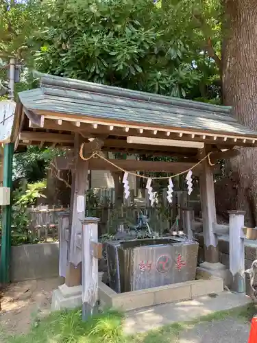 日枝神社の手水